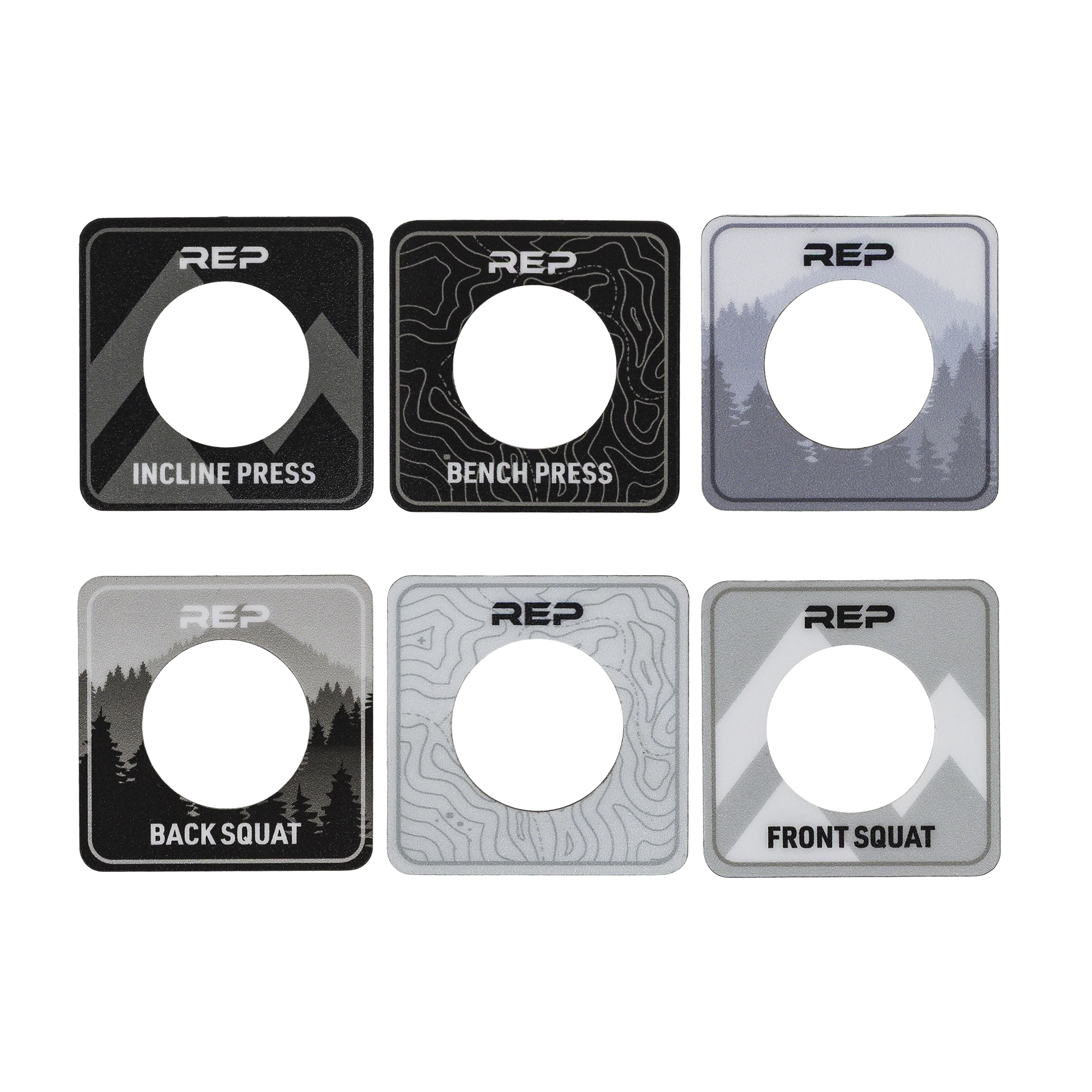 Power Rack Magnetic Position Markers - 5000